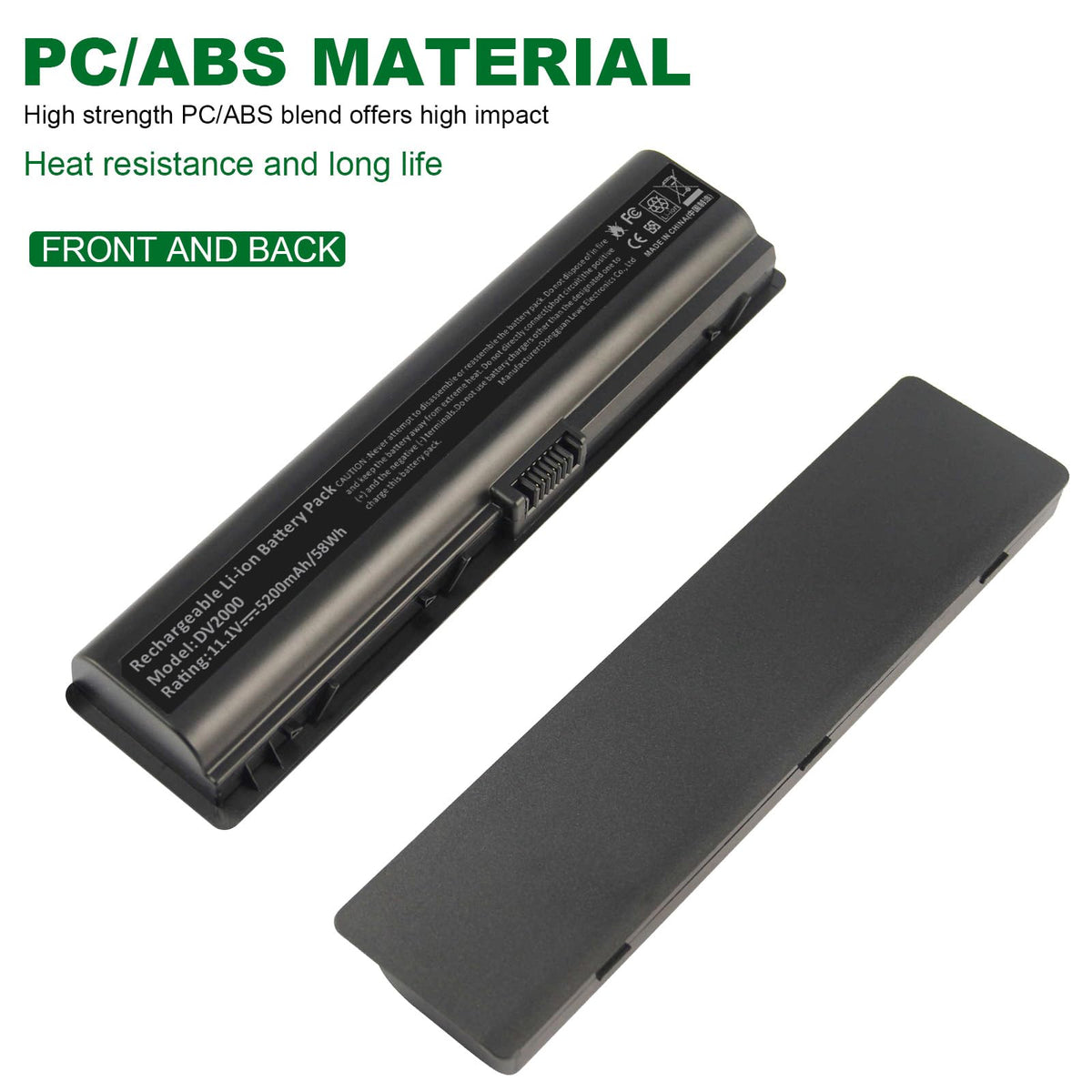 Fancy Buying label close-up with compatible part numbers for quick verification