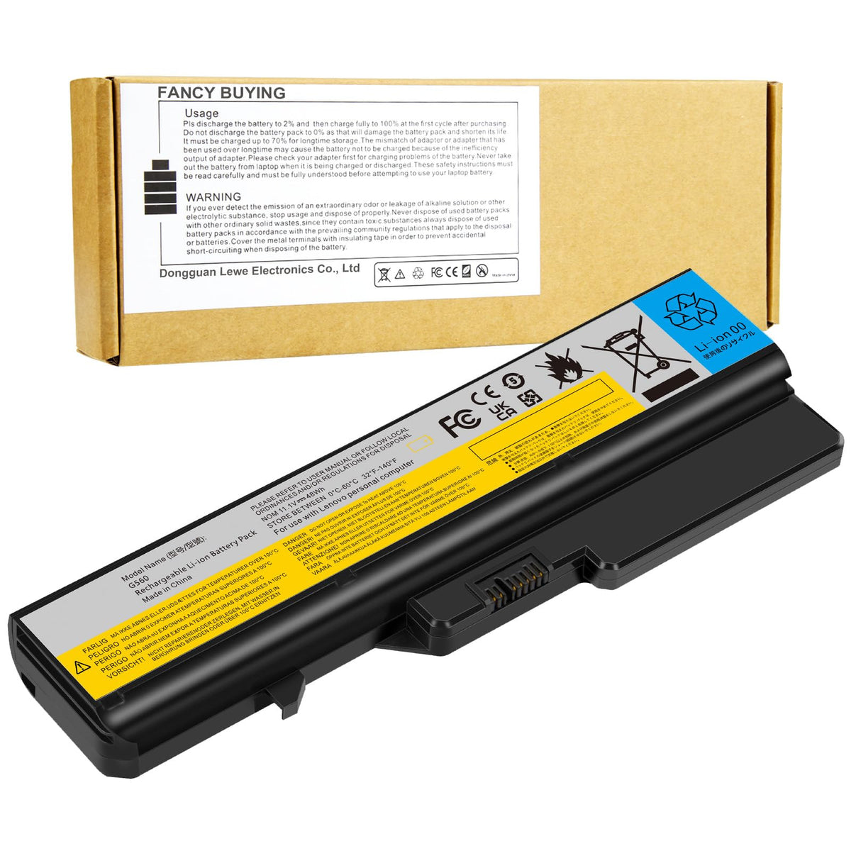 Fancy Buying laptop battery for Lenovo IdeaPad G460 showing reliable compatibility and longer runtime.
