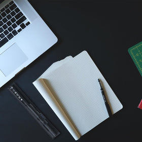 fancy buying laptop on desk lifestyle showing improved mobility and all-day use