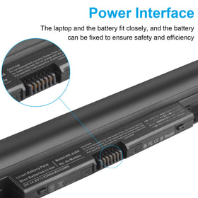 Overcharge protection label on Fancy Buying JC04 battery