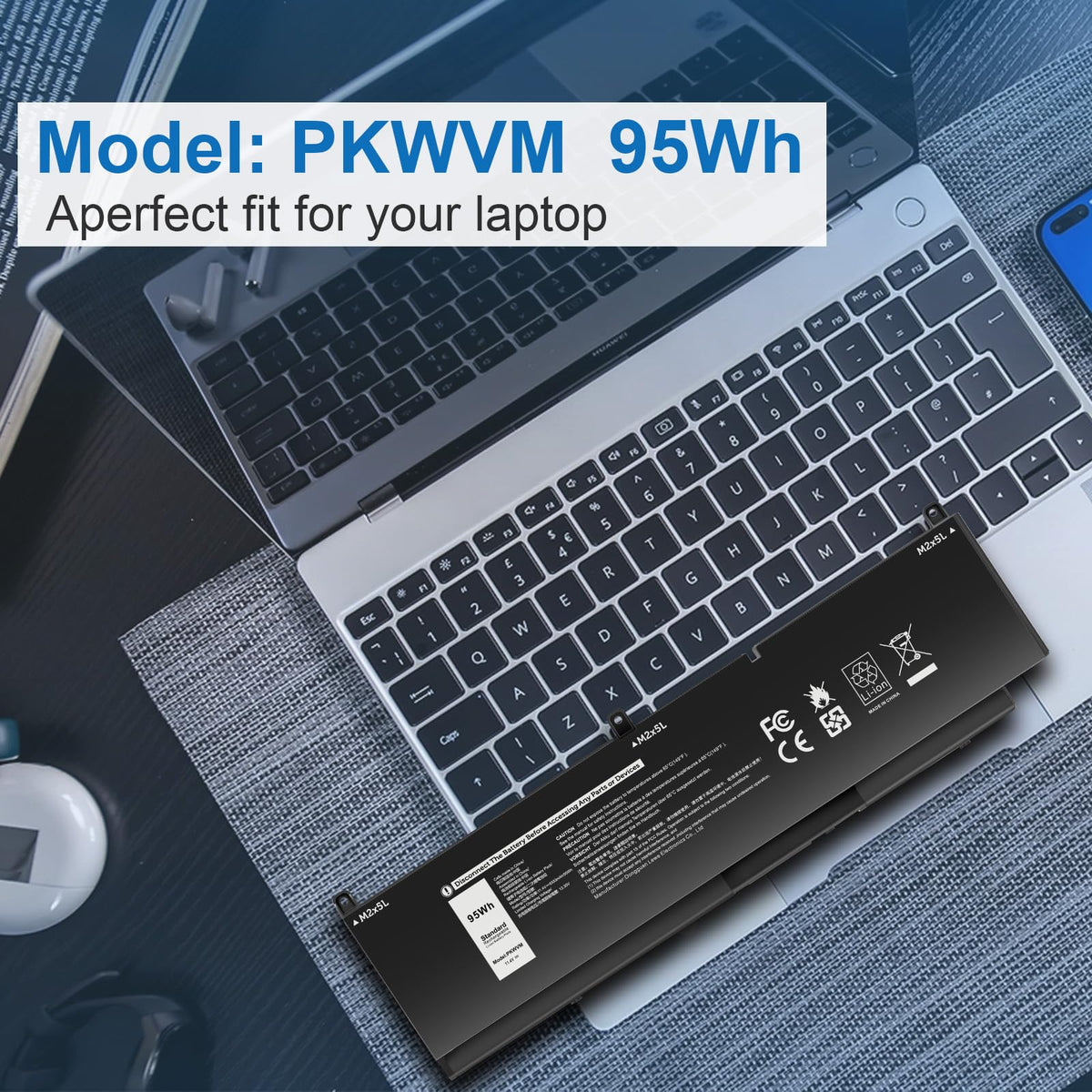 Serial label close-up indicates traceable quality and OEM-standard parts.