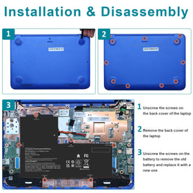 Fancy Buying PO02XL in student workspace showing reliable battery for studying