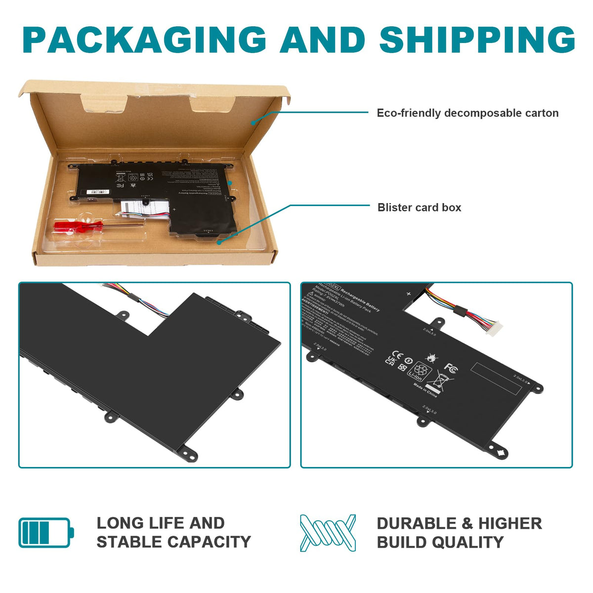 Fancy Buying PO02XL packaging back showing shipping protection and product information