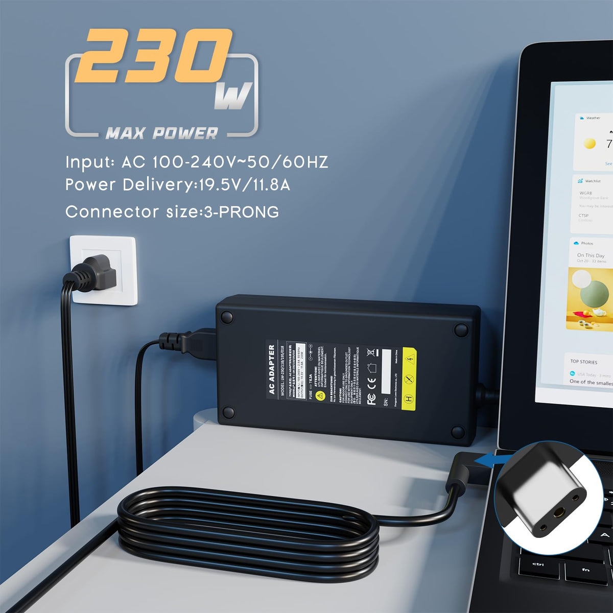 Fancy Buying power brick close-up highlighting durable construction