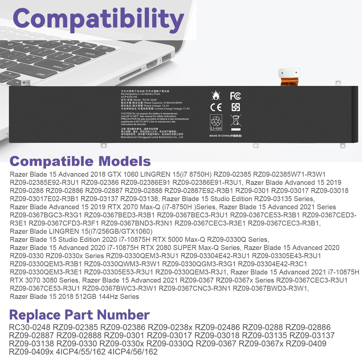 Fancy Buying RC30-0248 black polymer casing complements Razer Blade aesthetics.