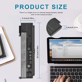 Fancy Buying battery held in hand for scale illustrating compact lightweight portability