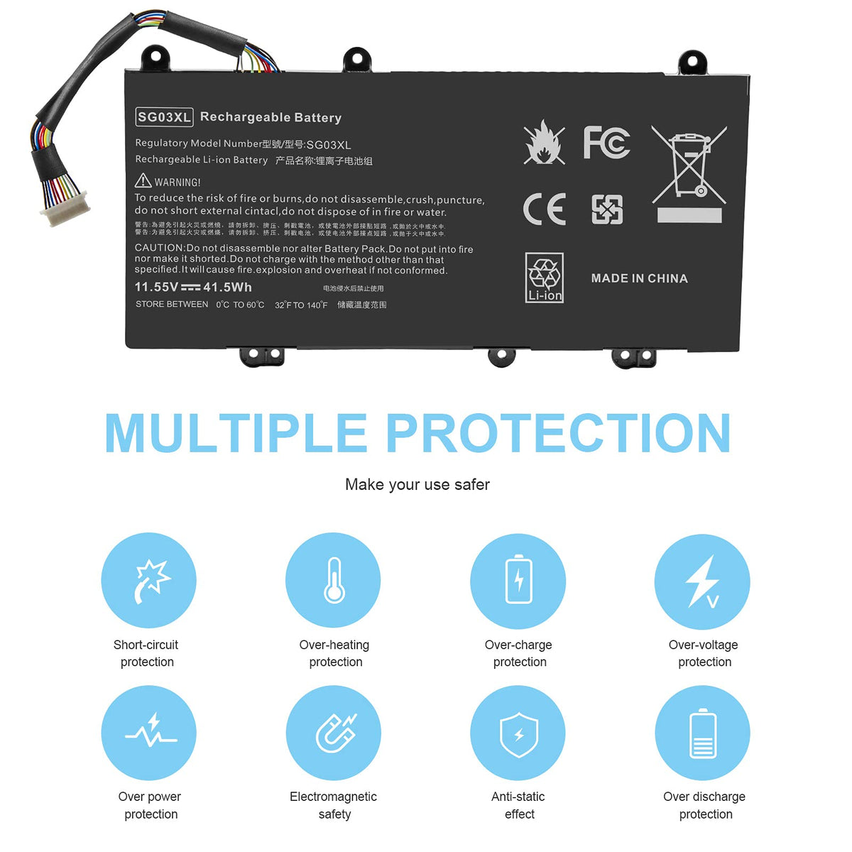 Fancy Buying SG03XL installed in laptop showing immediate power restoration