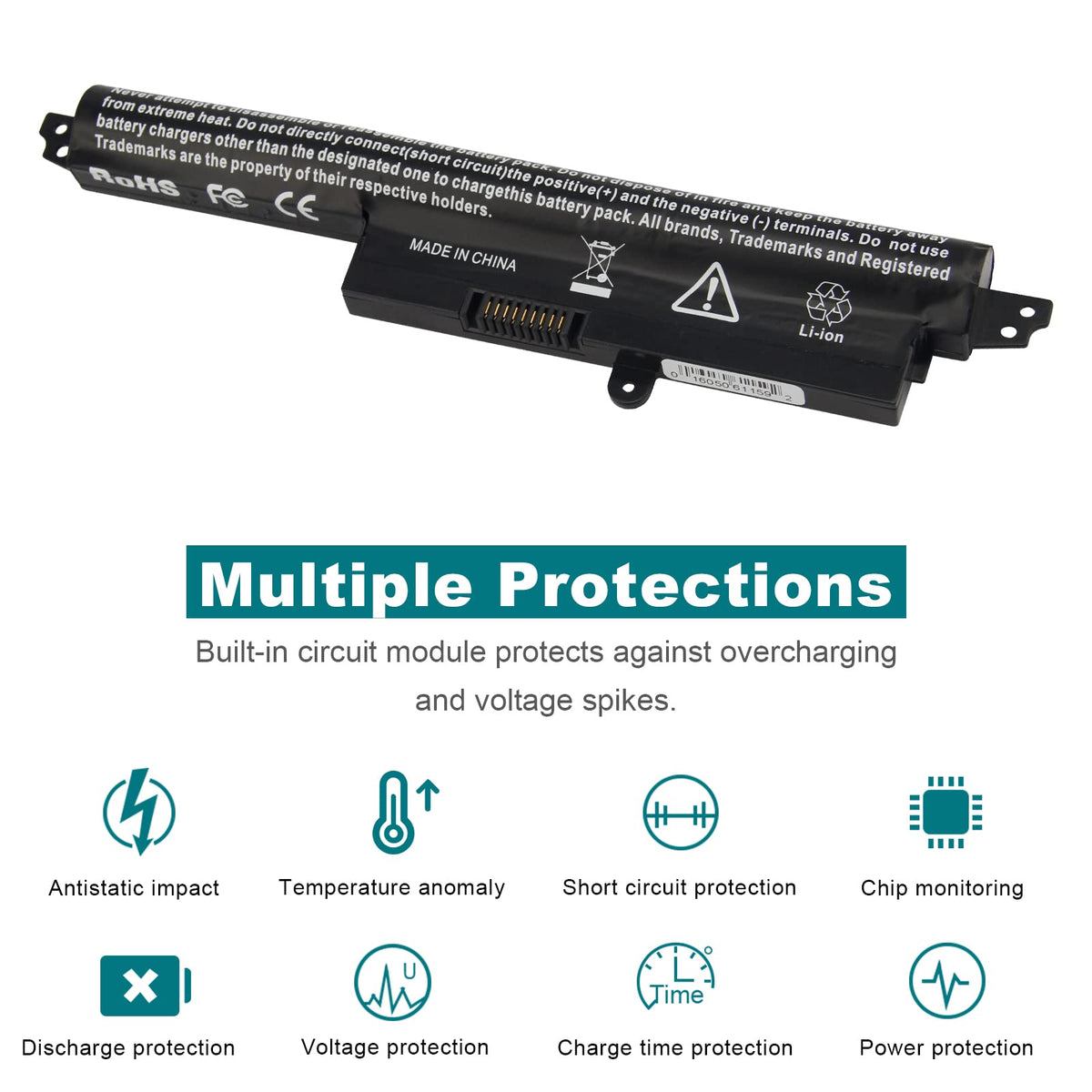 Fancy Buying side profile displaying thin battery design for proper fit
