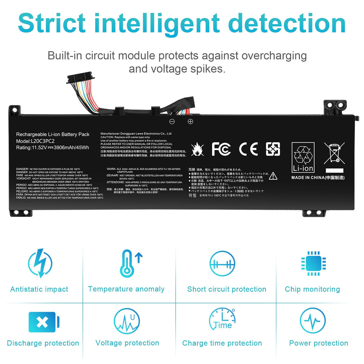 Fancy Buying included tools and manual displayed for simple battery replacement