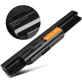 Fancy Buying closeup label with battery specs and safety certifications