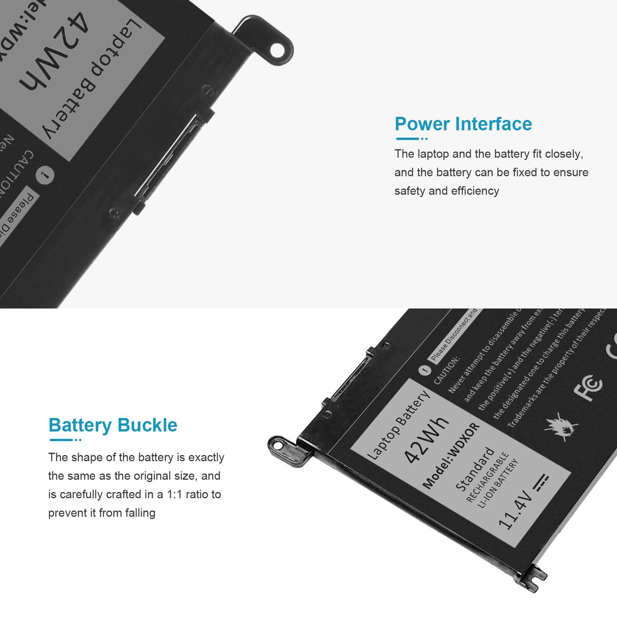 Fancy Buying WDX0R cell layout back view highlighting compact durable build