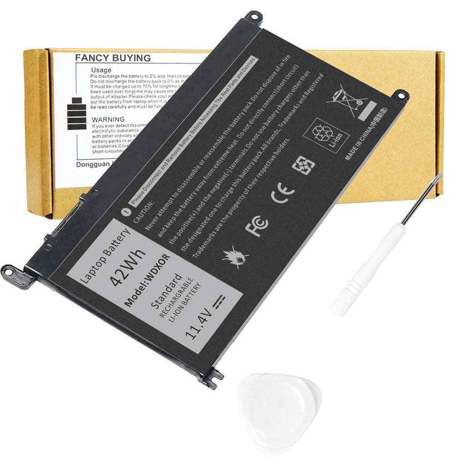 Fancy Buying WDX0R front view showing battery and fit reassurance