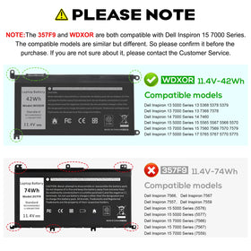Fancy Buying WDX0R top label closeup showing specs and compatibility benefit