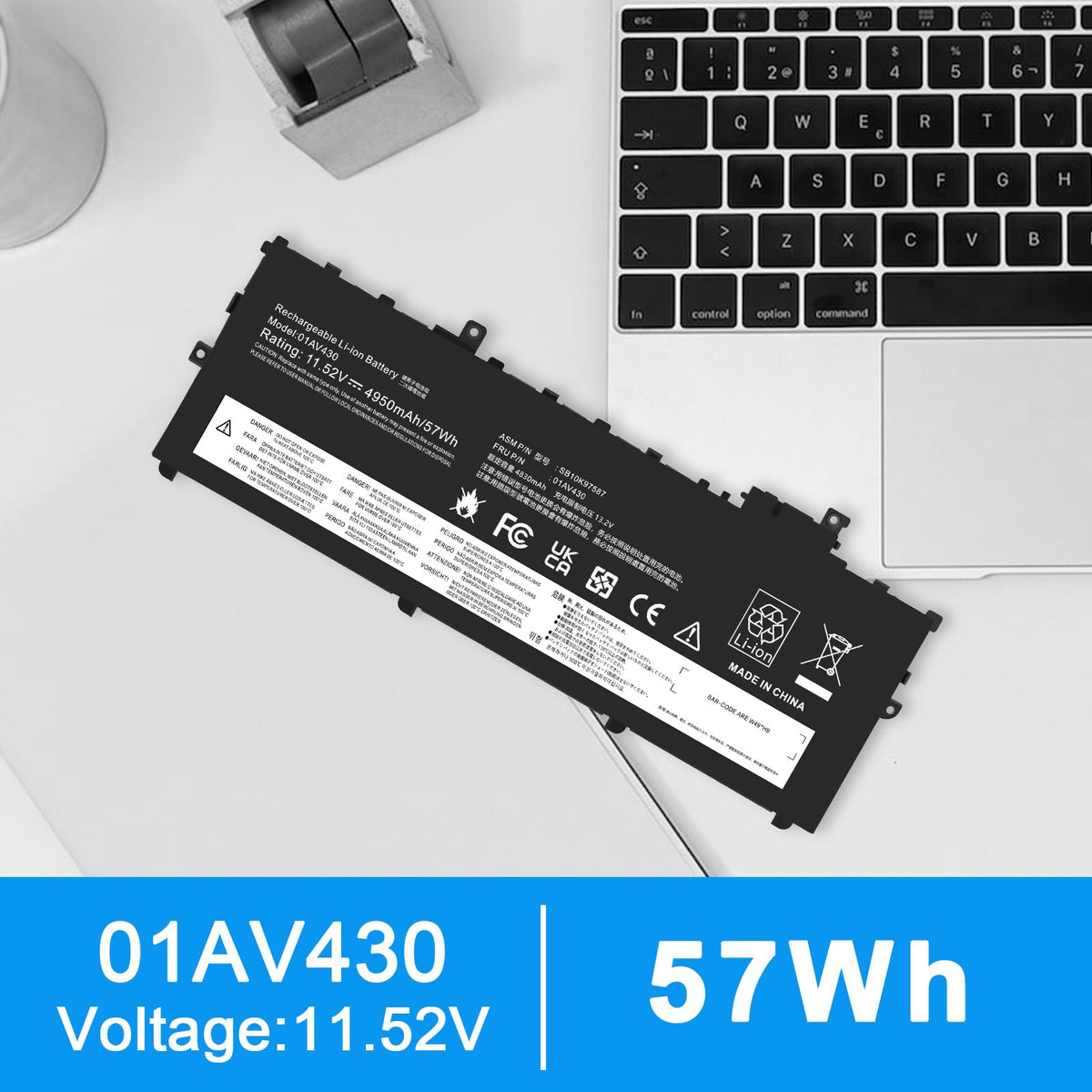 Fancy Buying battery next to ruler for size and scale clarity benefit