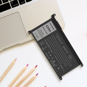 Fancy Buying battery on desk with Chromebook showing dependable replacement