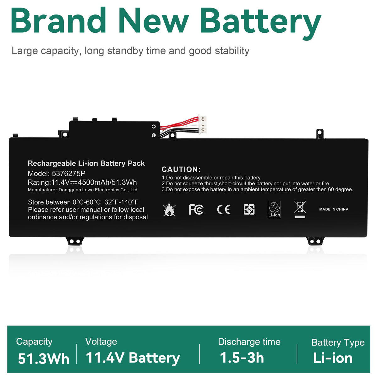 Fancy Buying black battery surface texture indicating durable finish