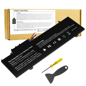 Fancy Buying battery front packaging showing product and compatibility benefits