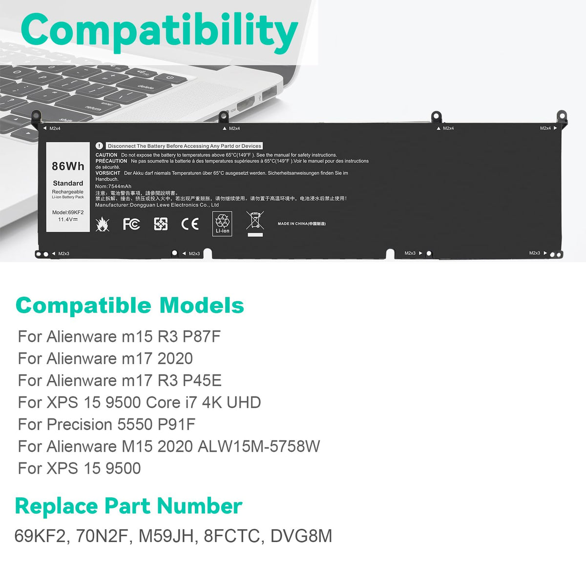 Fancy Buying 69KF2 installed in XPS 15 restoring mobile runtime