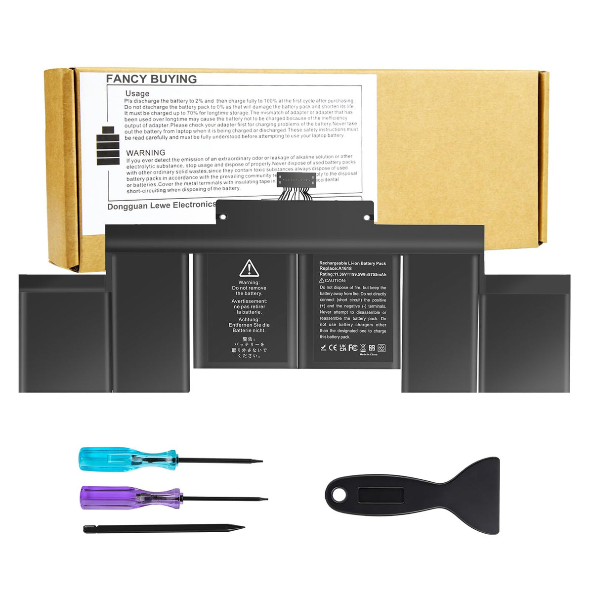 Fancy Buying A1618/A1494 battery pack ready for MacBook Pro replacement.
