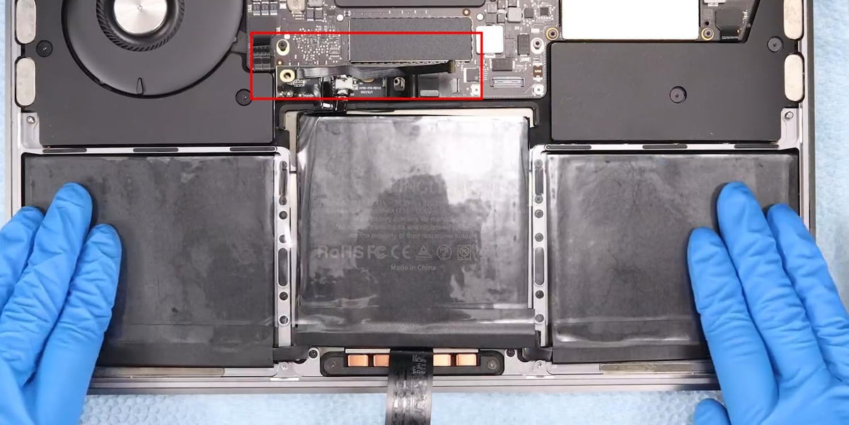 Fancy Buying battery surface texture close-up showcasing solid build quality