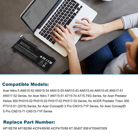Fancy Buying AP18E7M next to ruler showing compact dimensions for fit verification