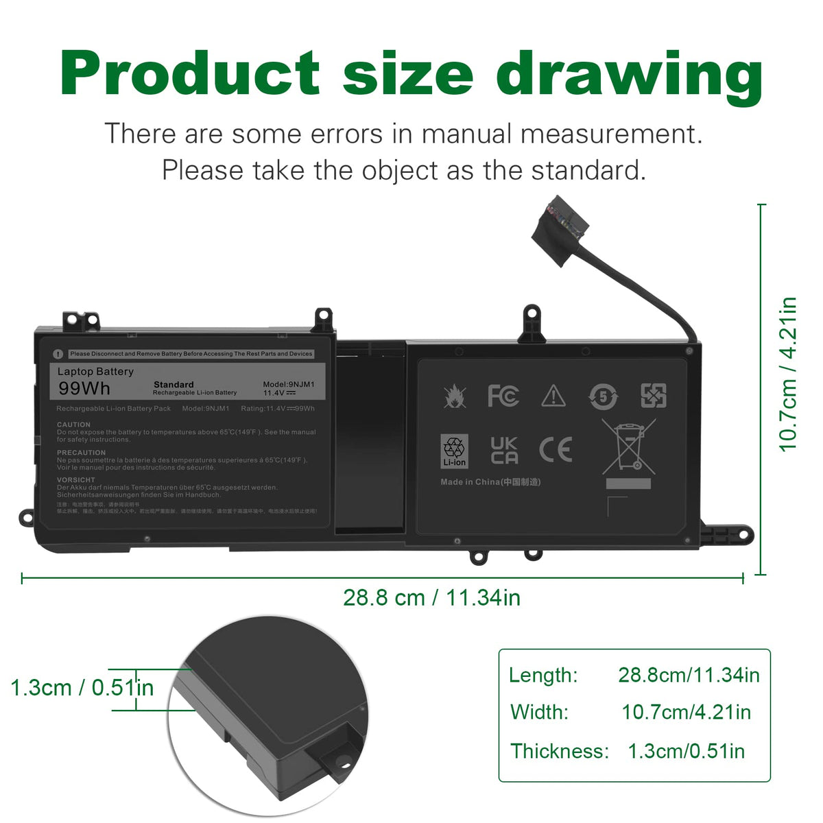 Fancy Buying battery top connector view displaying plug alignment for easy swap