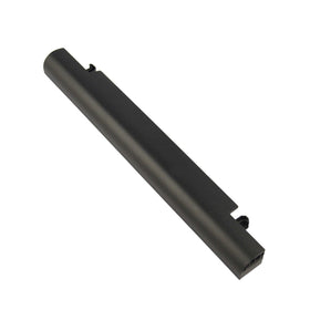 Fancy Buying battery top label close-up showing specs for correct replacement