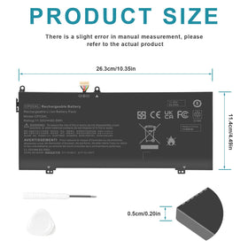 Fancy Buying CP03XL battery cell close-up highlighting three-cell design for reliable runtime