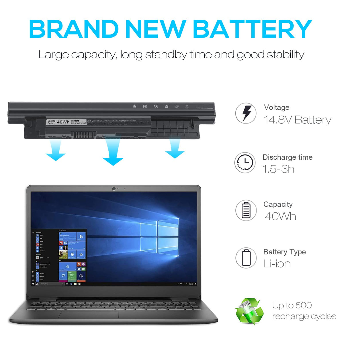 Fancy Buying Dell Inspiron 40Wh battery inside box ready for upgrade