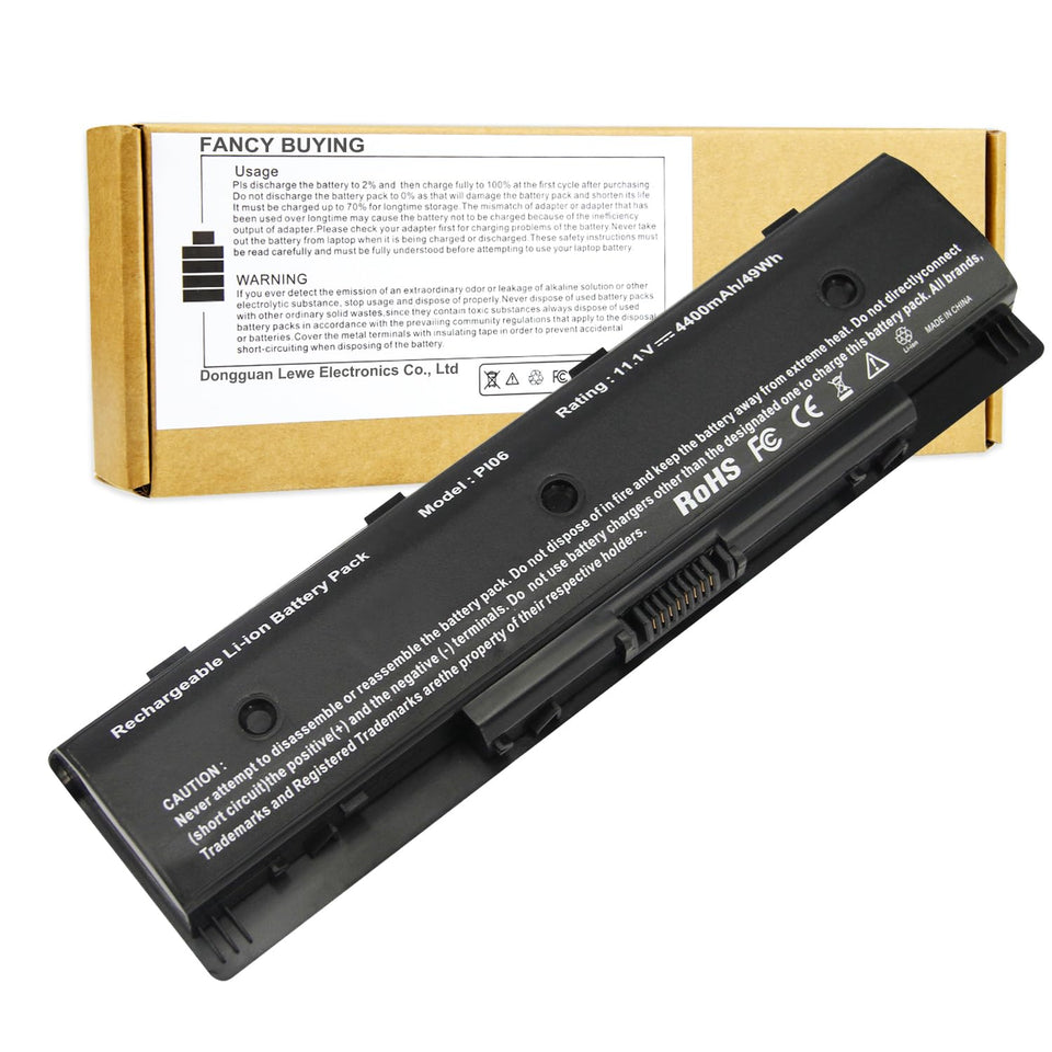 Fancy Buying front packaging showing battery and compatibility benefit