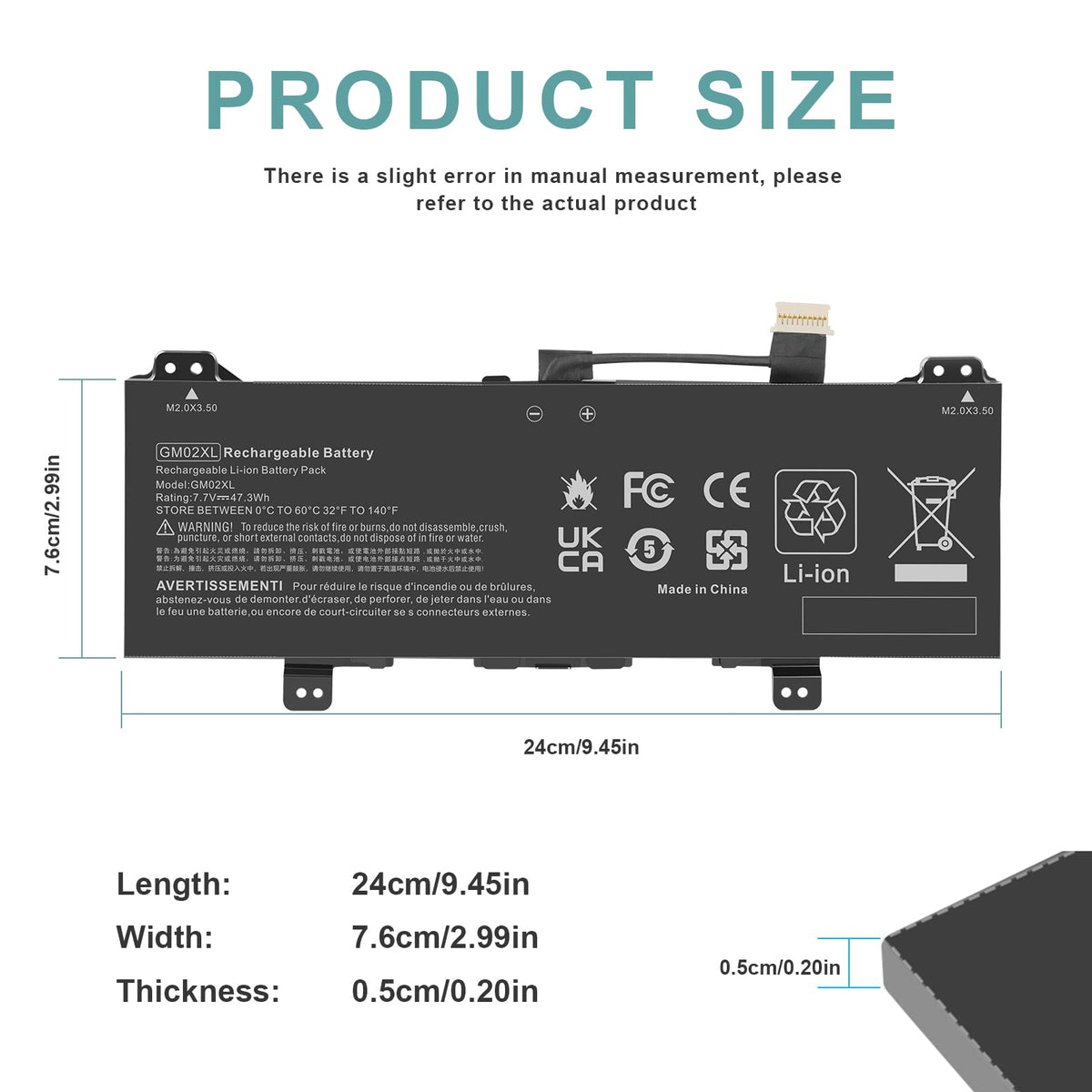 Fancy Buying battery connector close-up showing secure contact points
