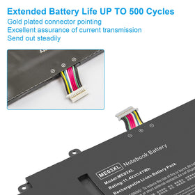 Fancy Buying battery installed in HP Stream 11 illustrating plug-and-play replacement benefit