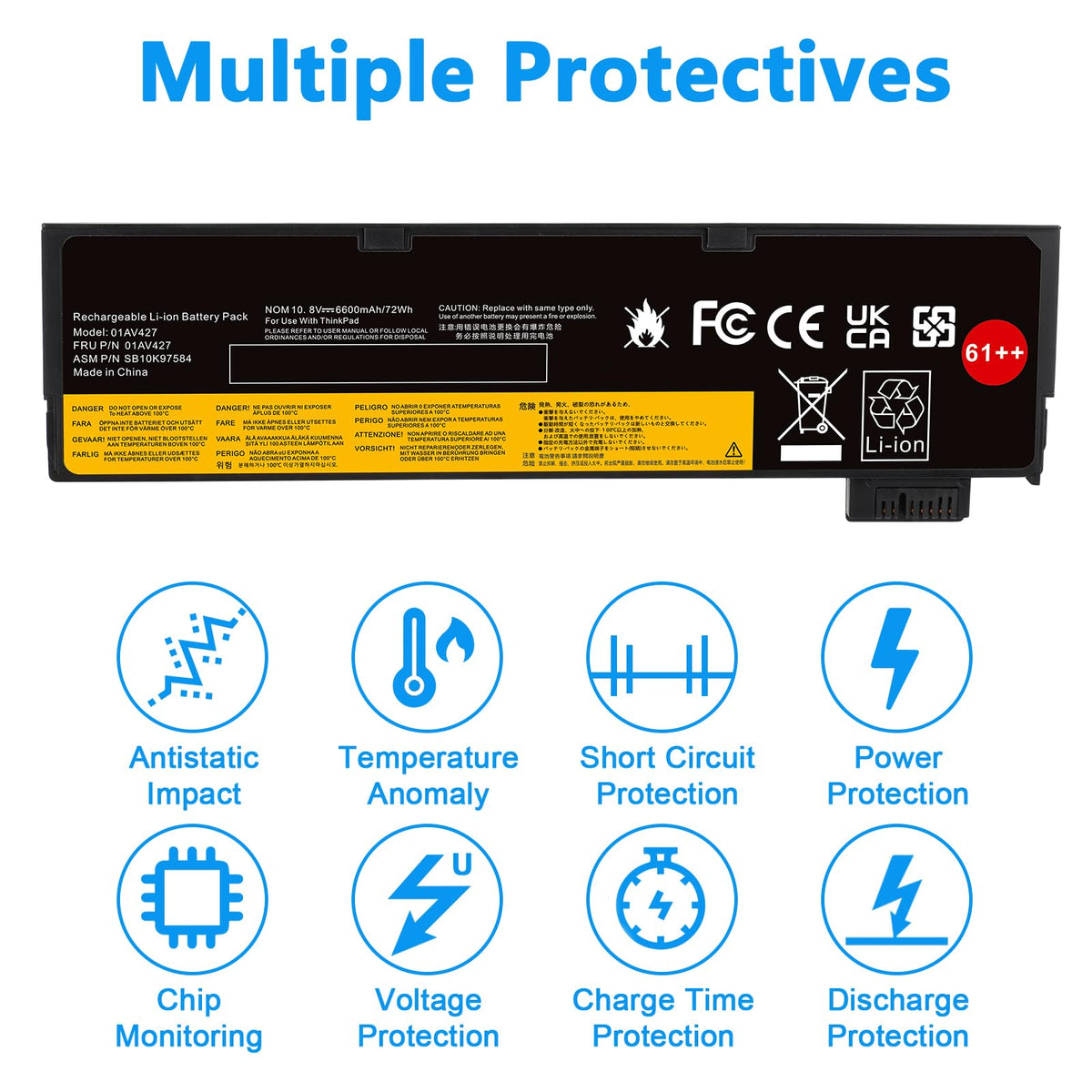 Fancy Buying battery installed in ThinkPad demonstrating immediate use benefit