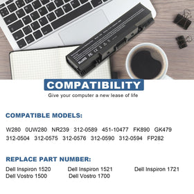 Fancy Buying battery installed in Dell laptop showing easy installation benefit