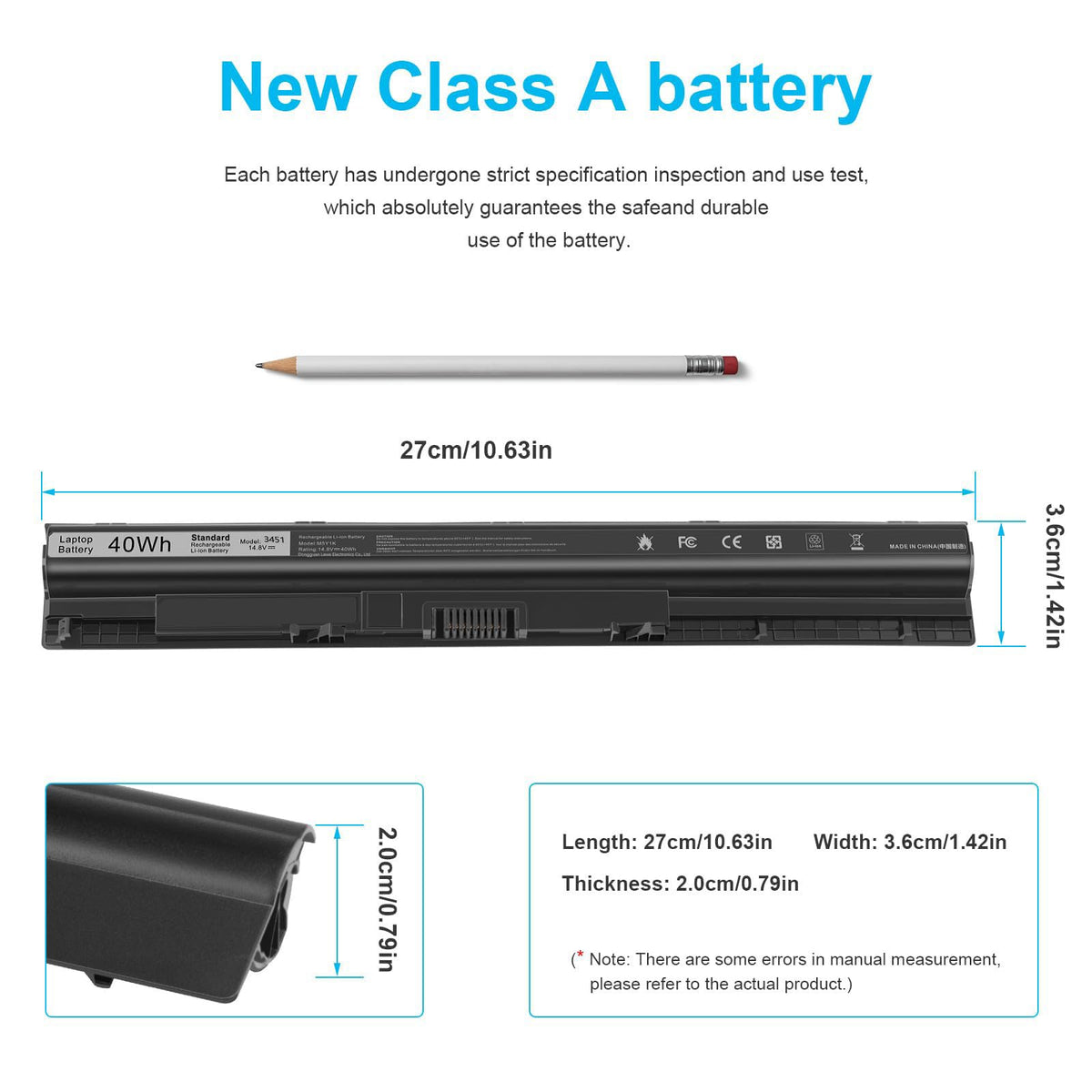 Fancy Buying M5Y1K battery installed in Dell Inspiron 15-5000 series