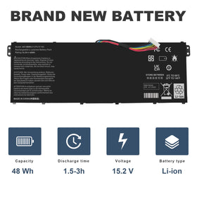 Fancy Buying battery installed in Acer laptop demonstrating correct alignment and fit