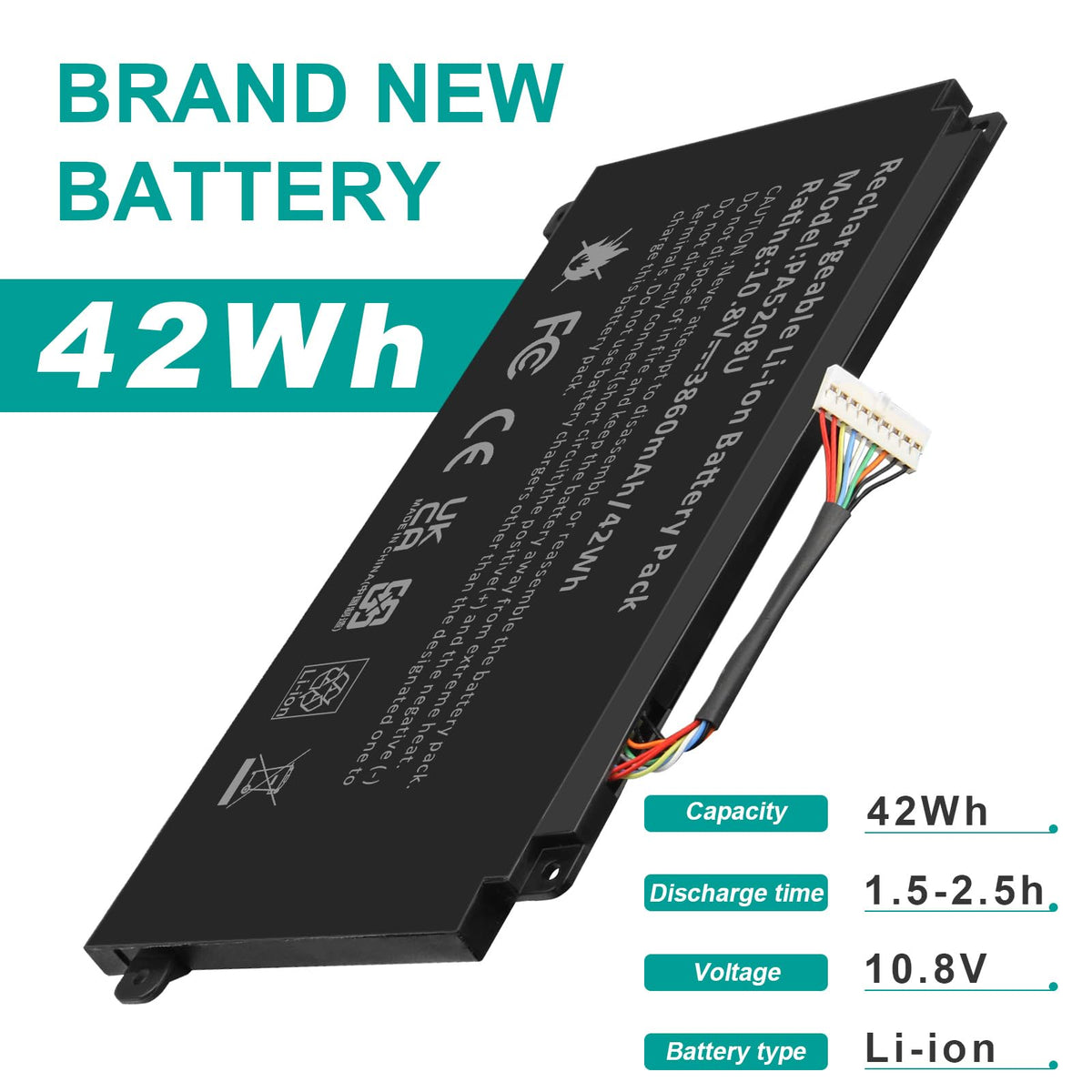 Fancy Buying battery connector and wires detail showing secure fit and reliable connection