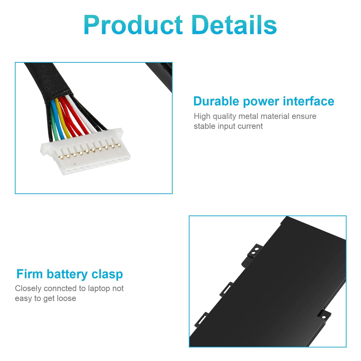 Fancy Buying detailed connector shot illustrating easy plug-and-play installation benefit