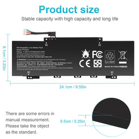 Fancy Buying closeup of battery label confirming compatible part numbers benefit