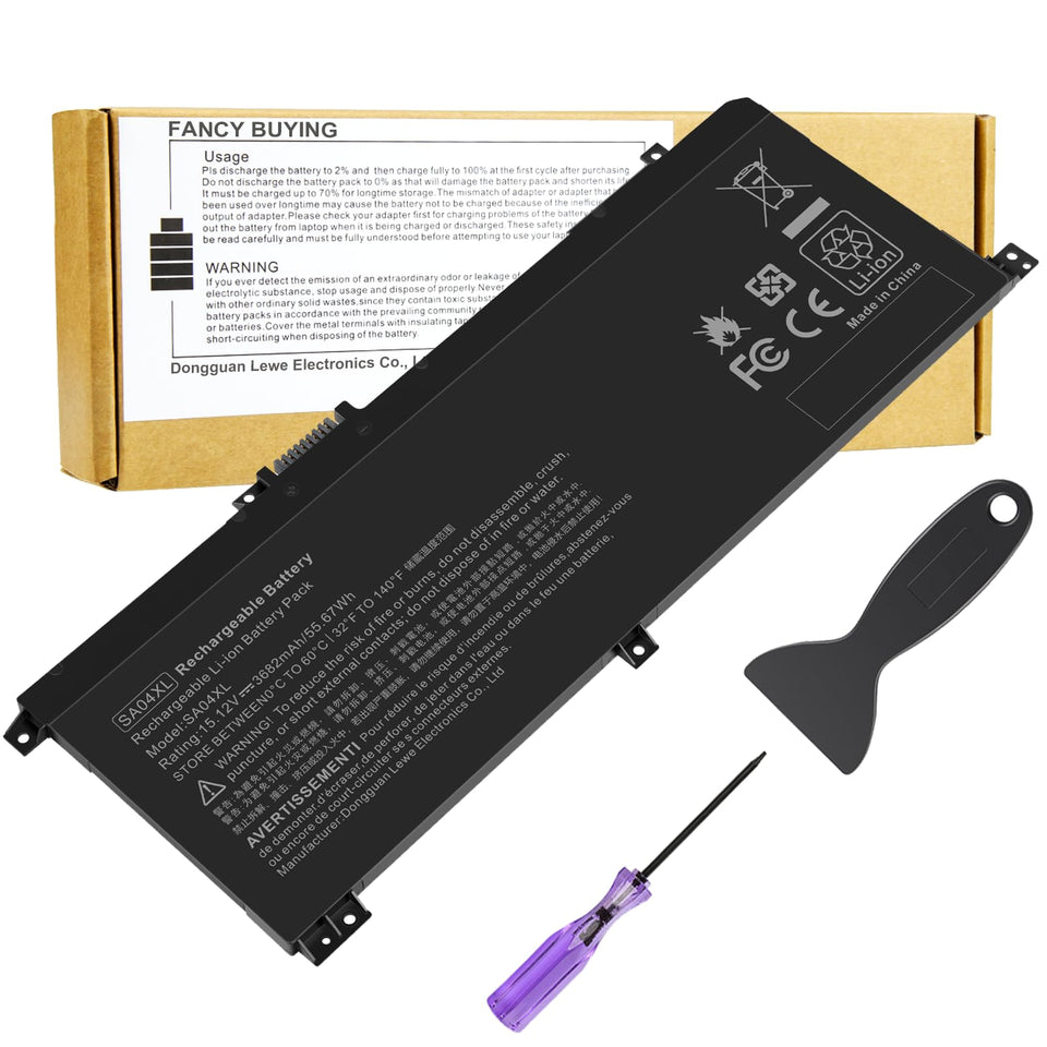 Fancy Buying SA04XL front packaging showing battery and benefits
