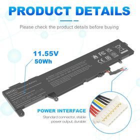 Fancy Buying battery thin side profile demonstrating compact design and light weight