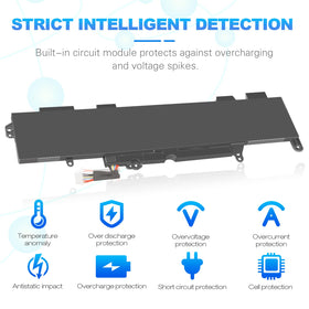 Fancy Buying battery sticker with voltage and capacity details for correct match