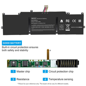 Fancy Buying close-up of battery connector showing pins and secure fit benefit