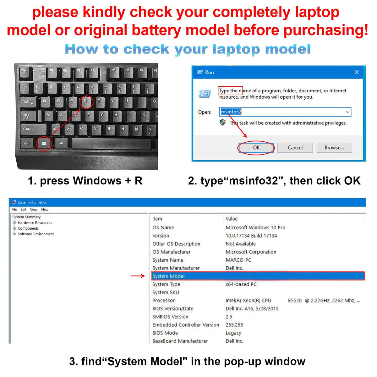 Fancy Buying VS03XL three-cell internal layout image indicating stable power