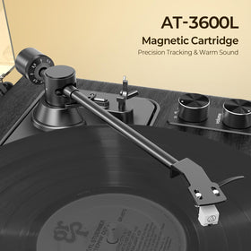 FancyRabbit Bluetooth 5.0 streaming enables wireless listening from phones to the turntable.