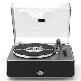 FancyRabbit high-fidelity turntable with speakers offers rich, room-filling sound for vinyl enthusiasts.