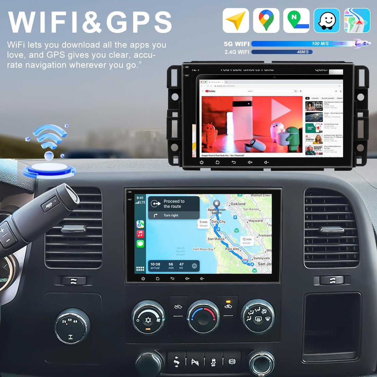 Fancywind GPS navigation with offline maps for reliable routes on the go.