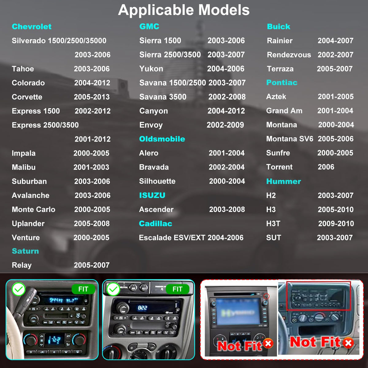 Fancywind wireless CarPlay and Android Auto interface on dashboard for seamless driving.