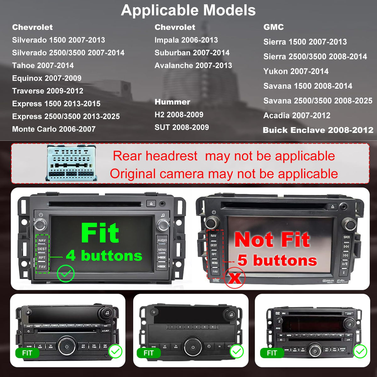 Fancywind wireless CarPlay and Android Auto interface on the head unit.