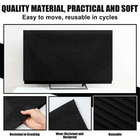 Fanfanwin 360-degree protection covers front and back of the TV.